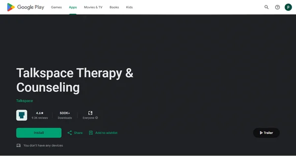Talkspace Therapy & Konseling